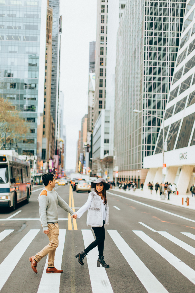 Brooklyn NYC Wedding Photographer Boris Zaretsky Bryant Park Dumbo Engagement-6.jpg