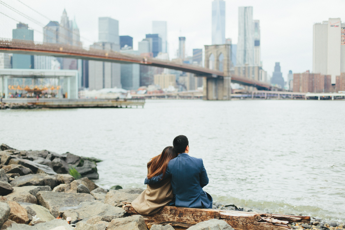 Brooklyn NYC Wedding Photographer Boris Zaretsky Bryant Park Dumbo Engagement-24.jpg