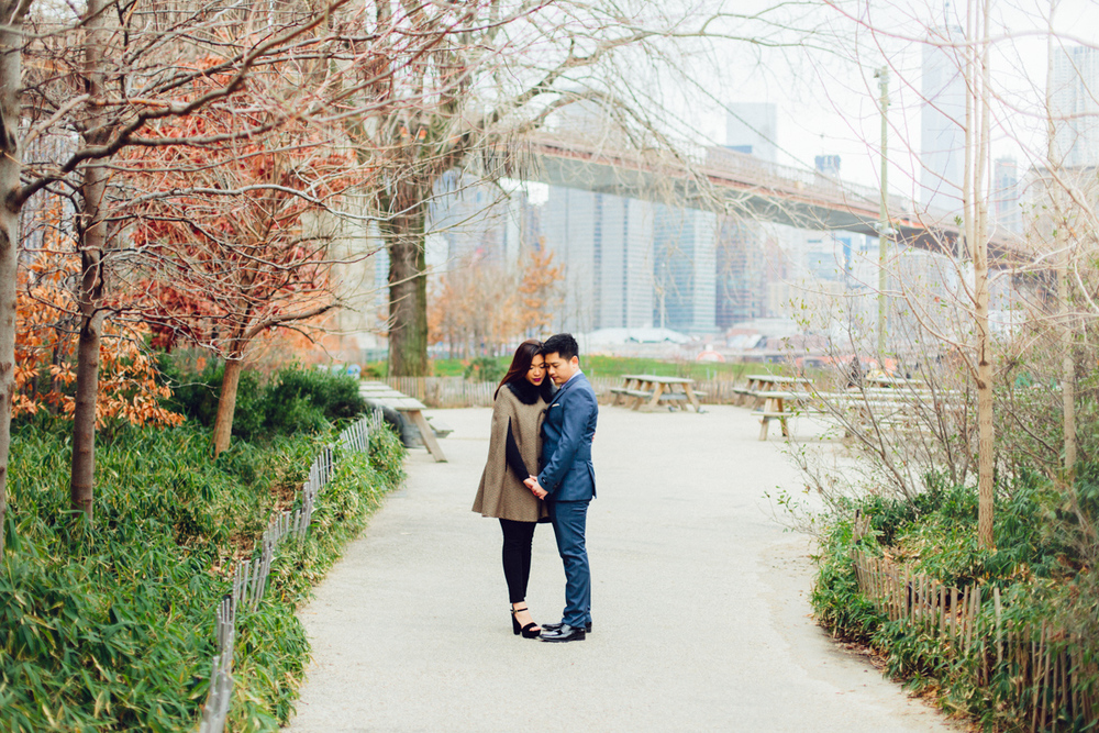 Brooklyn NYC Wedding Photographer Boris Zaretsky Bryant Park Dumbo Engagement-40.jpg