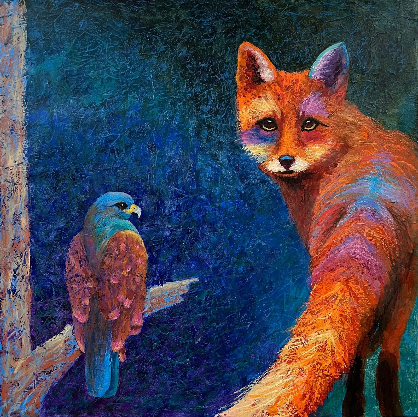 Fox and Hawk