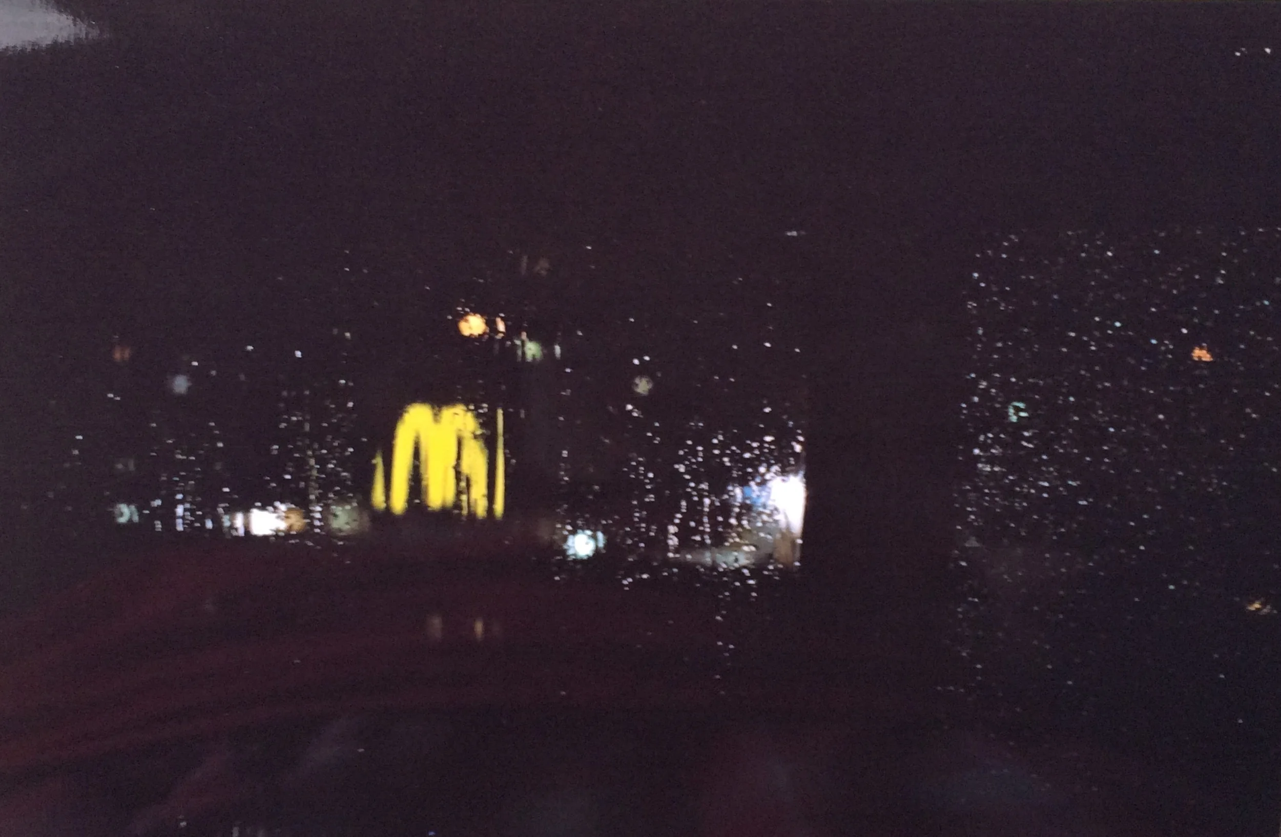 i live by a fast-food joint