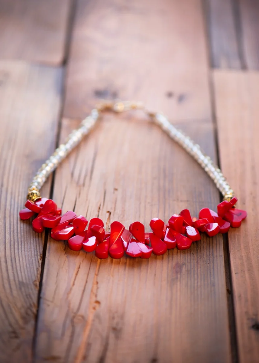 Red Coral & Beads