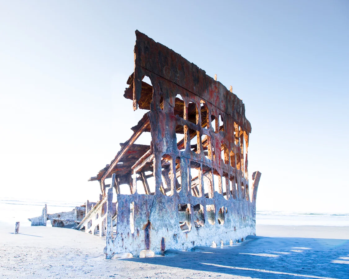 The Wreck of the Peter Iredale