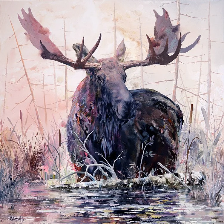  Oil on canvas / Huile sur toile: 42"x42"  Available here / disponible ici  Muse gallery  