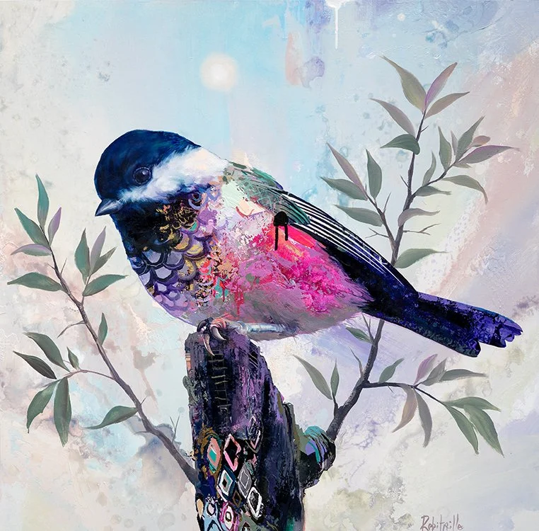  Oil on canvas / Huile sur toile: 30"x30"   Available here / disponible ici  