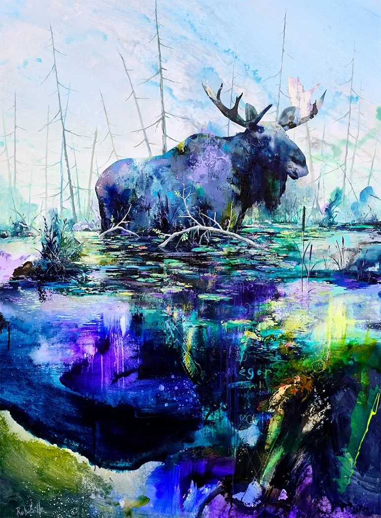   The Hidden Pond  /  SOLD  