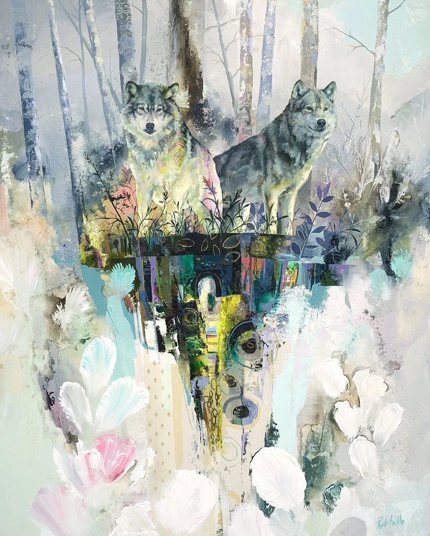  Oil on canvas / Huile sur toile: 40"x48"   Available here / disponible ici  