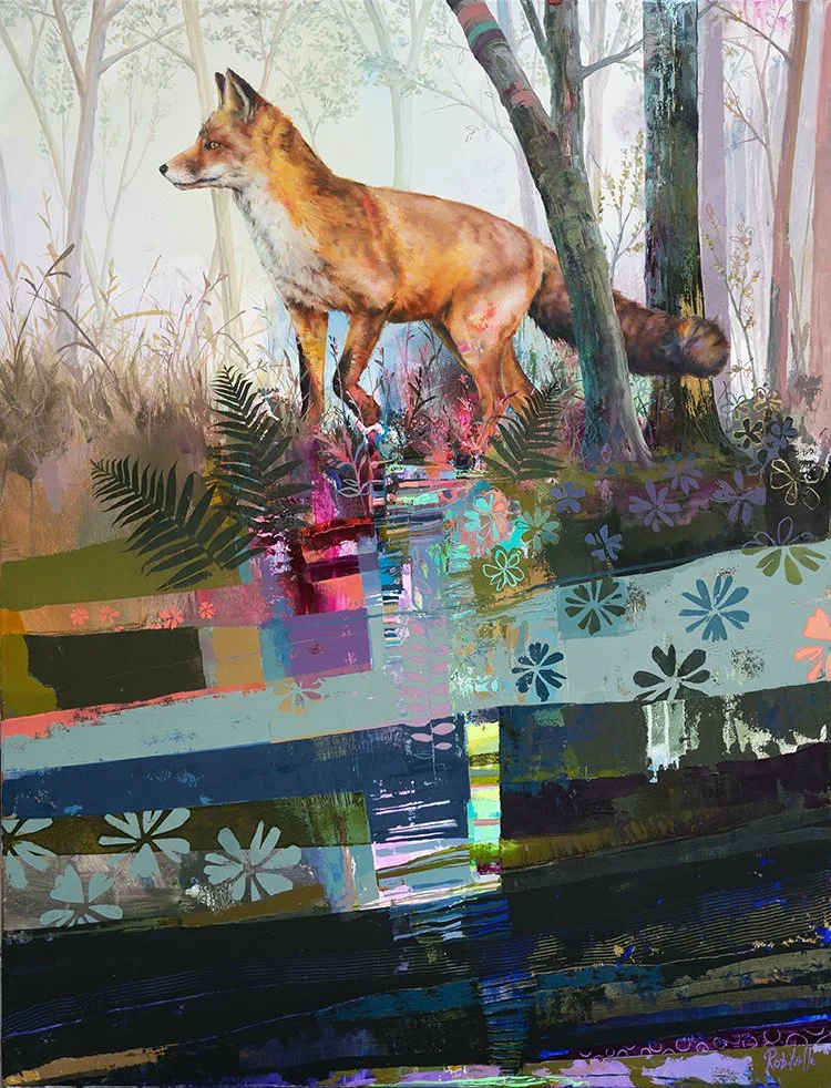 Oil on canvas / Huile sur toile: 40" x 55"   Available here / disponible ici  