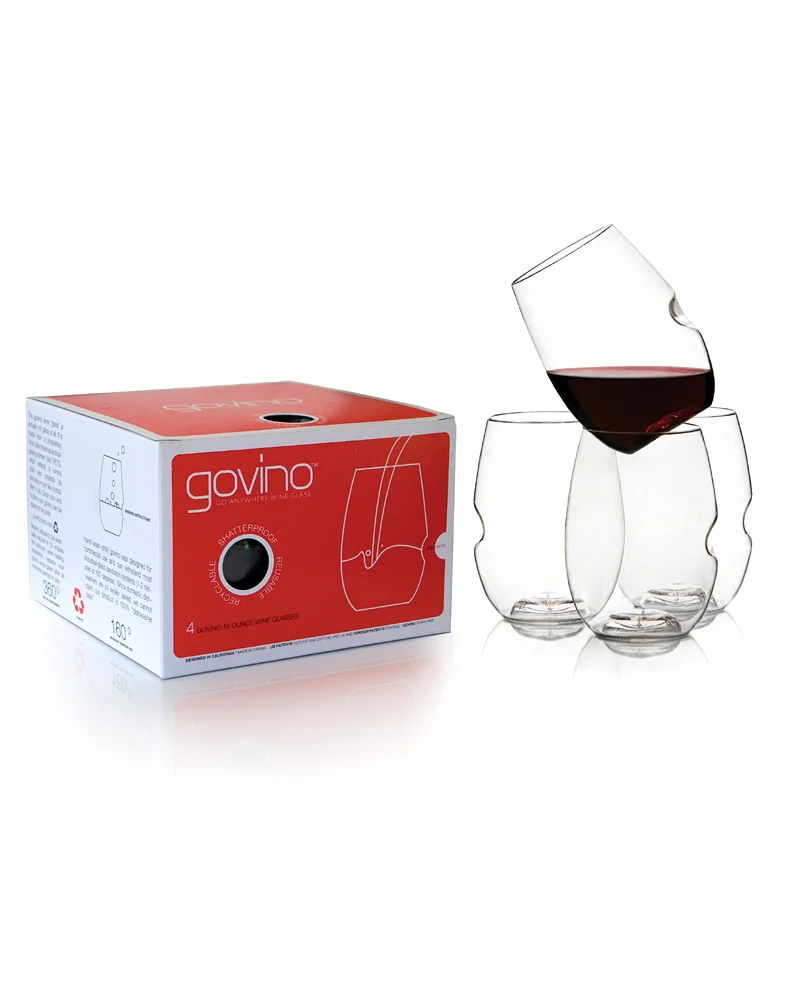 Govino Go Anywhere Wine Glass Set  The Well of OKC