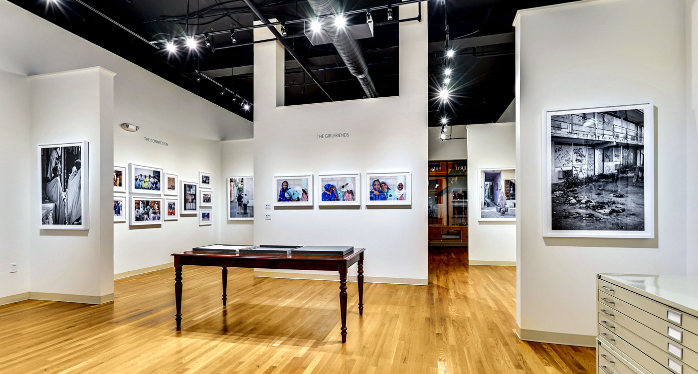  View of design, framed and produced exhibition 
