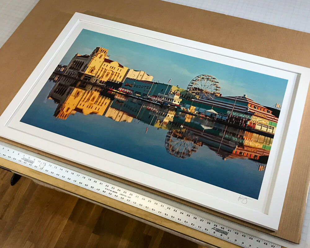  framed boardwalk photo 