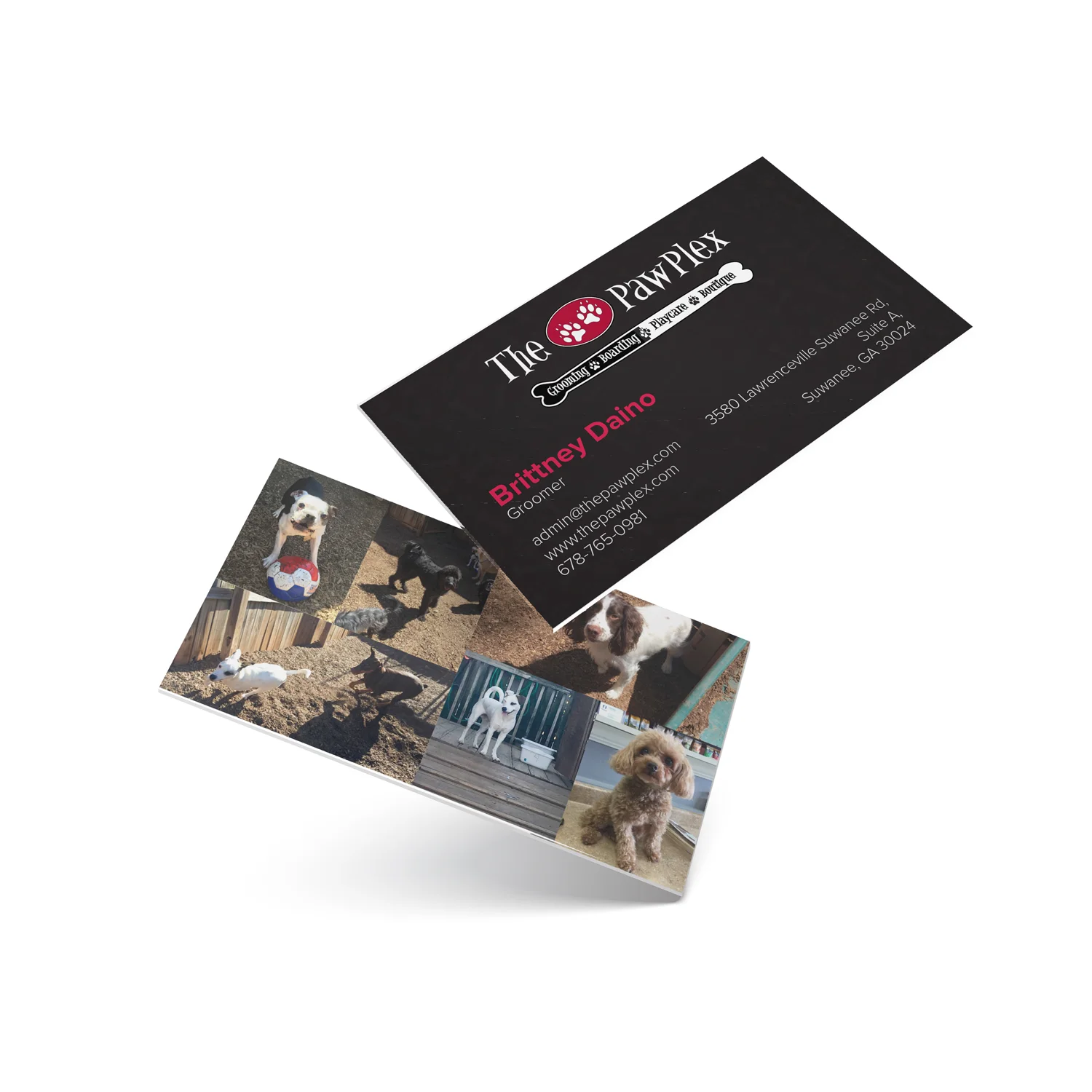 PawPlex business card