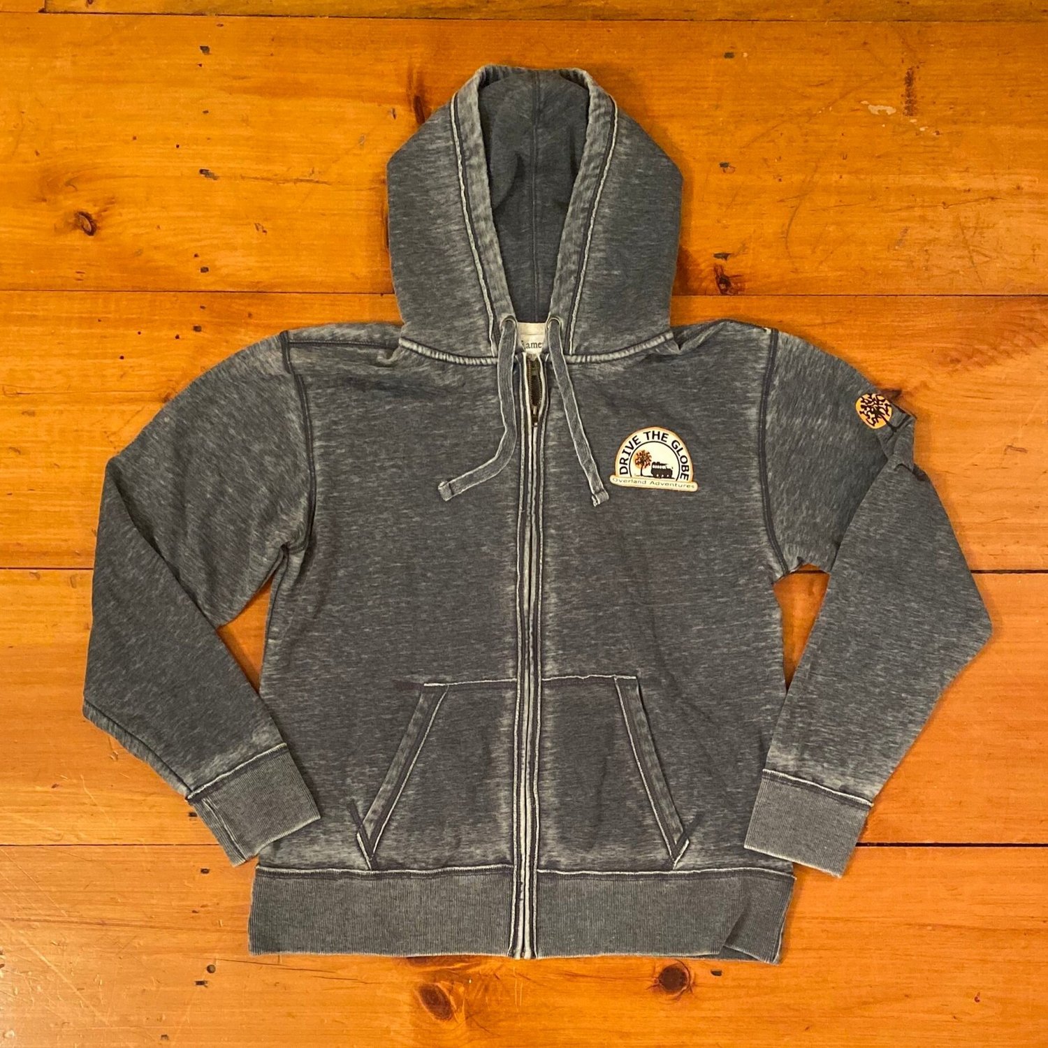 Vintage Zen Fleece Full Zip Up Hoodie — DRIVE THE GLOBE | Overland  Adventures