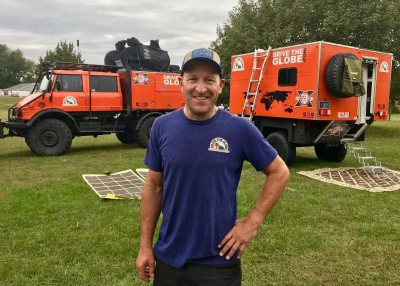 Delayed 220,000-mile overland journey steers into Sussex Delaware