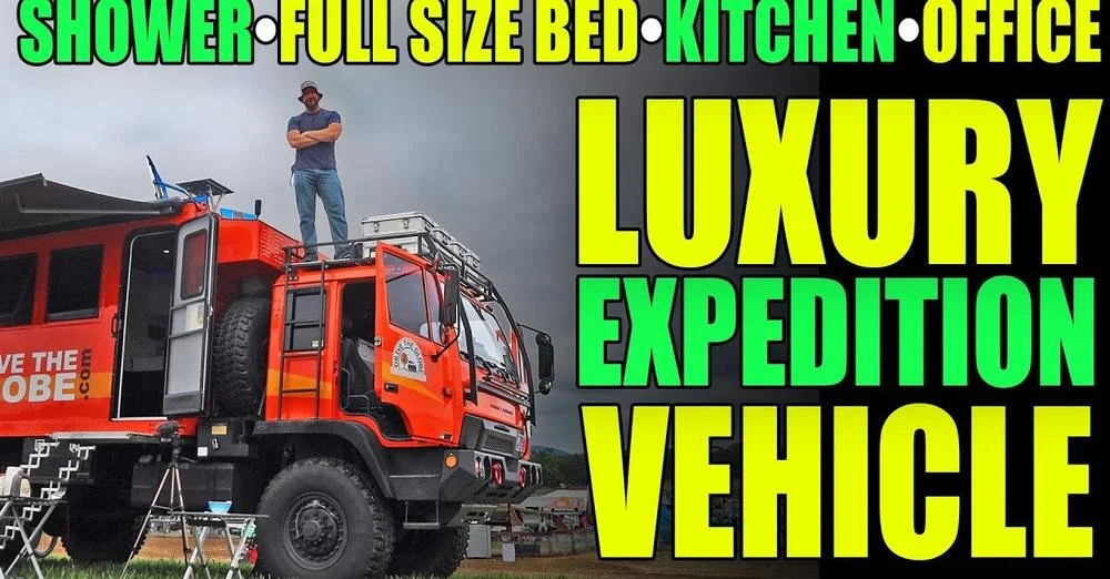 Bad Ass Converted Military Communication Vehicle!   the JaYoe Nation Video