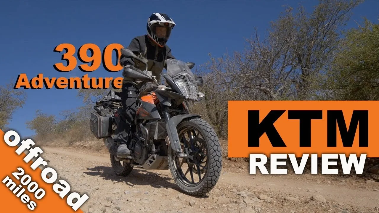 KTM 390 Adventure  - I Review My 2 Wheeled Adventure MotorBike