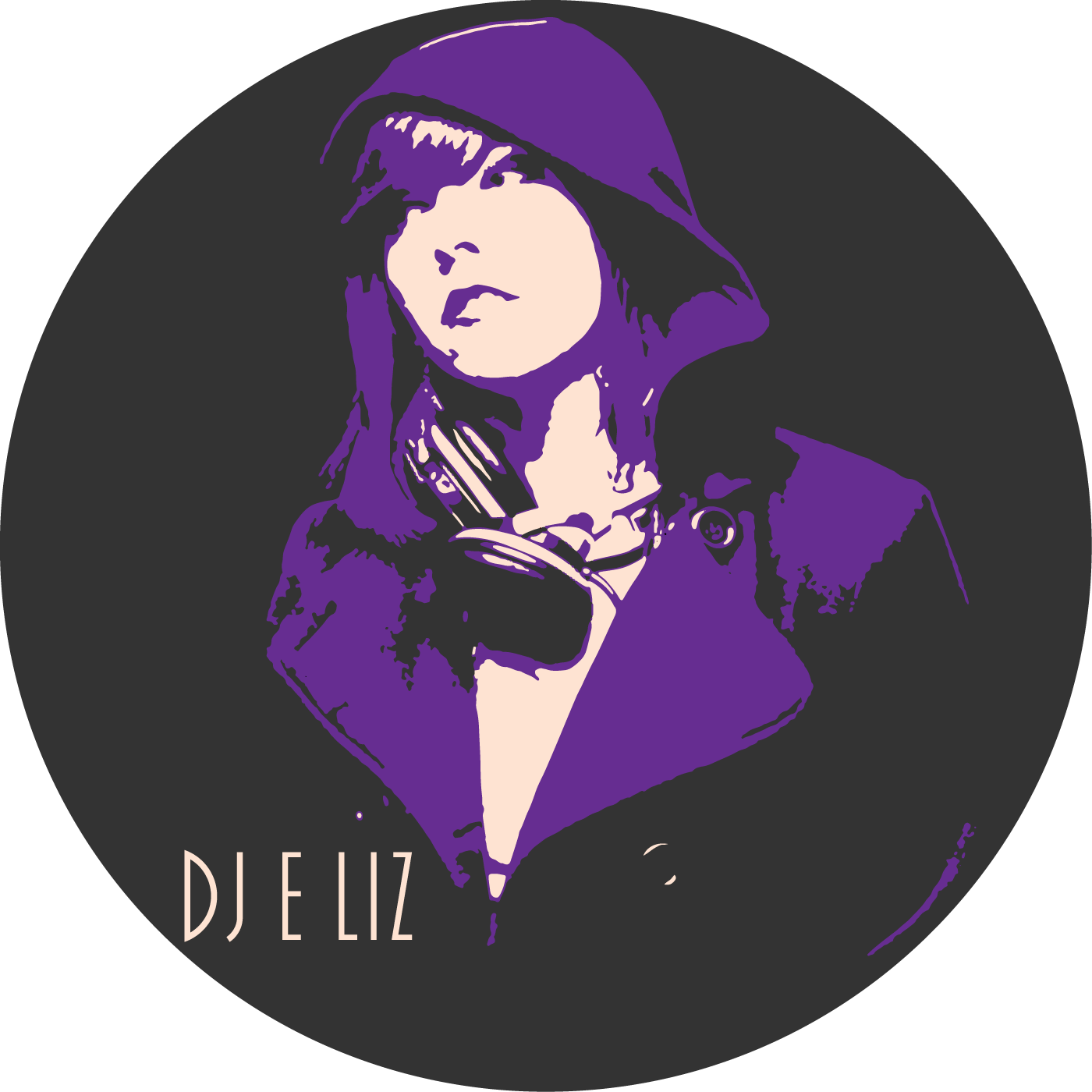 Logo for DJ E~Liz, Florida Based DJ.