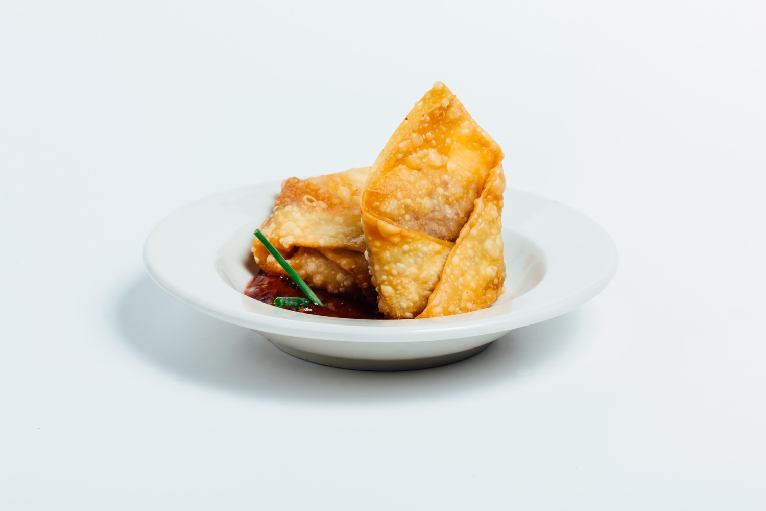 Chicken & Apple Wontons - Sideview