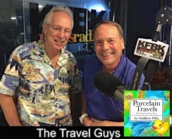 I talked about and shared stories from my book Porcelain Travels on iHeart Radio’s The Travel Guys . (4/7/19)
