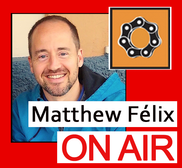 "Matthew Felix on Air" video podcast with San Francisco Bicycle Coalition’s Communications Director, Chris Cassidy.