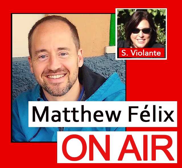 "Matthew Félix on Air" video podcast with Susan Violante who talks about Crohn’s disease, a chronic autoimmune-system-related disorder.
