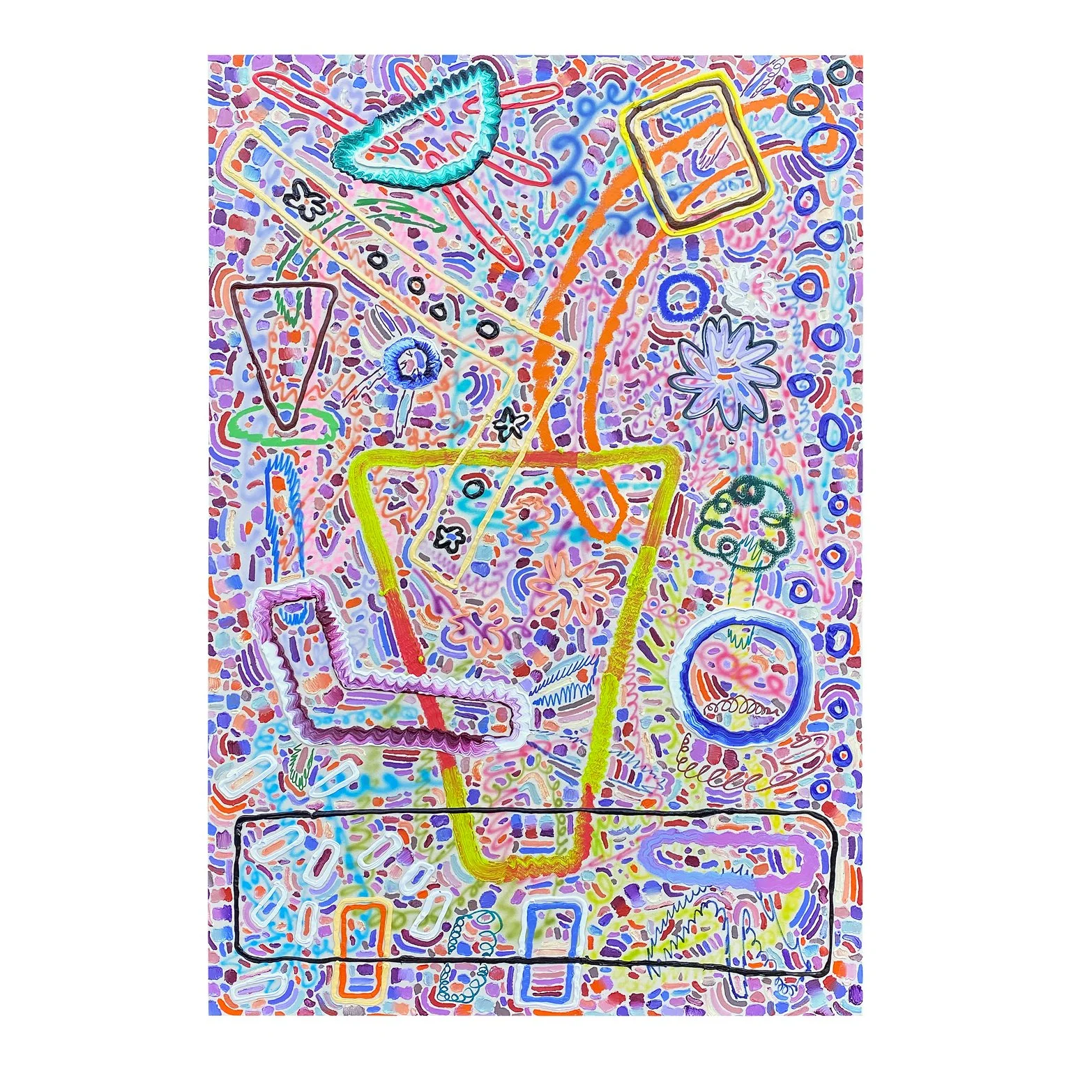 Christopher-Jewitt-2022-Made Of Milk, Thin Hollow Tube, Upside Down Pistol-Oil-and-acrylic-on-canvas-120cm-h-x-80cm-w.jpg
