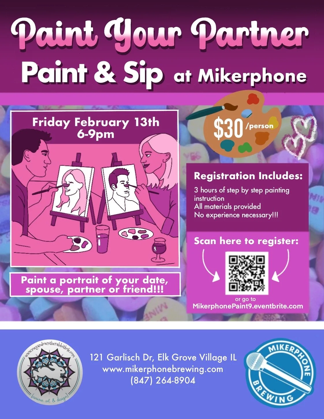 "Paint Your Partner" with Megan