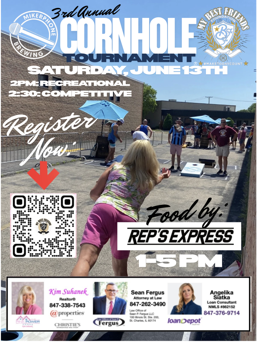 5th Annual My Best Friend's Foundation Cornhole Tournament