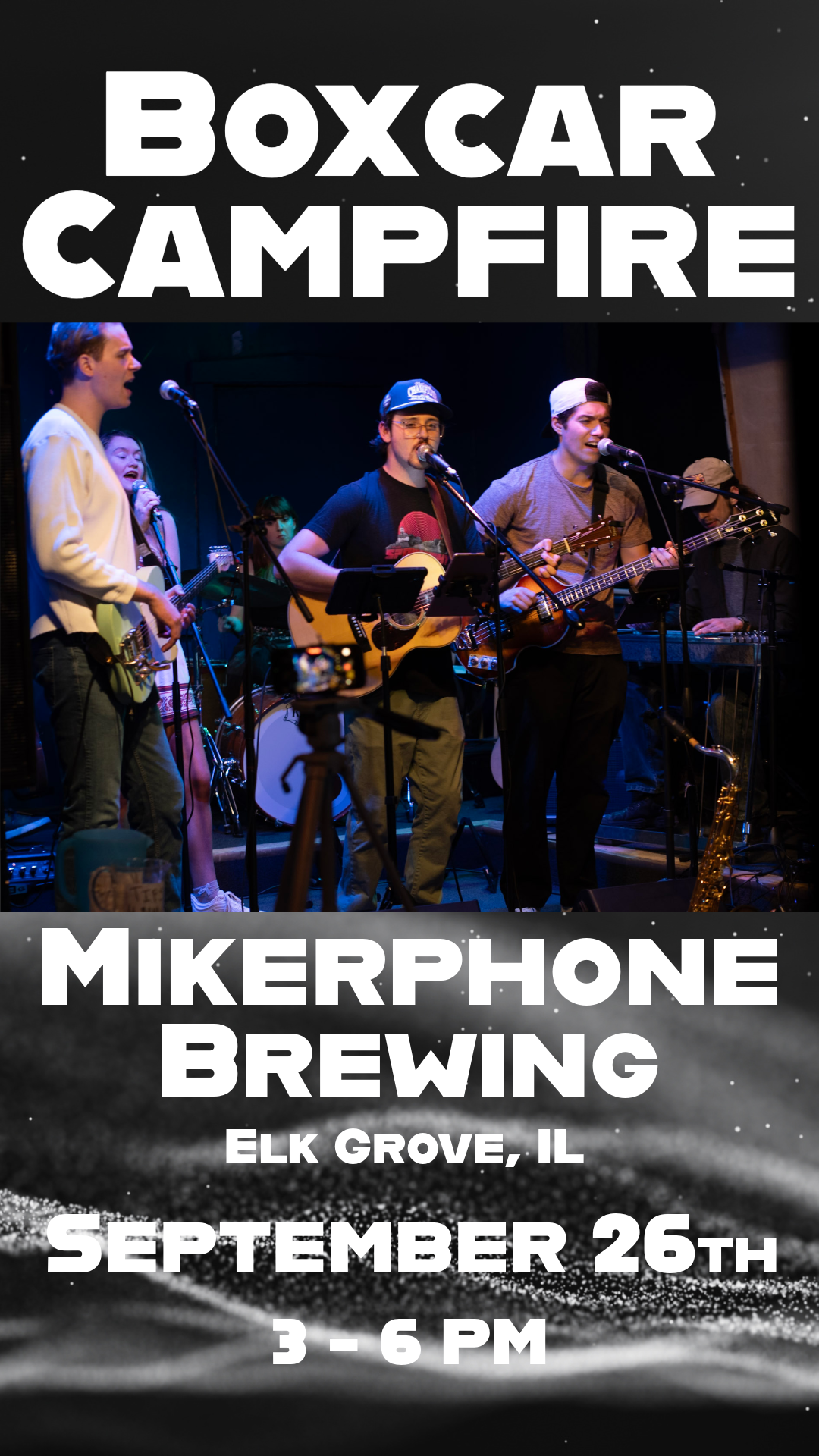 LIVE MUSIC with Boxcar Campfire! 