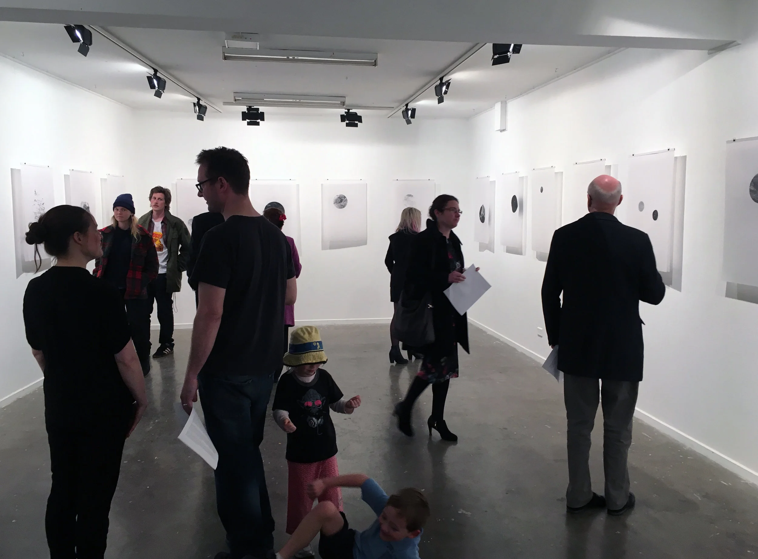  Installation view,&nbsp; Dreams and terrors, &nbsp;collaborative exhibition with Jessica Brooke Anderson, 2016, Canberra Contemporary Art Space, Manuka, Canberra 