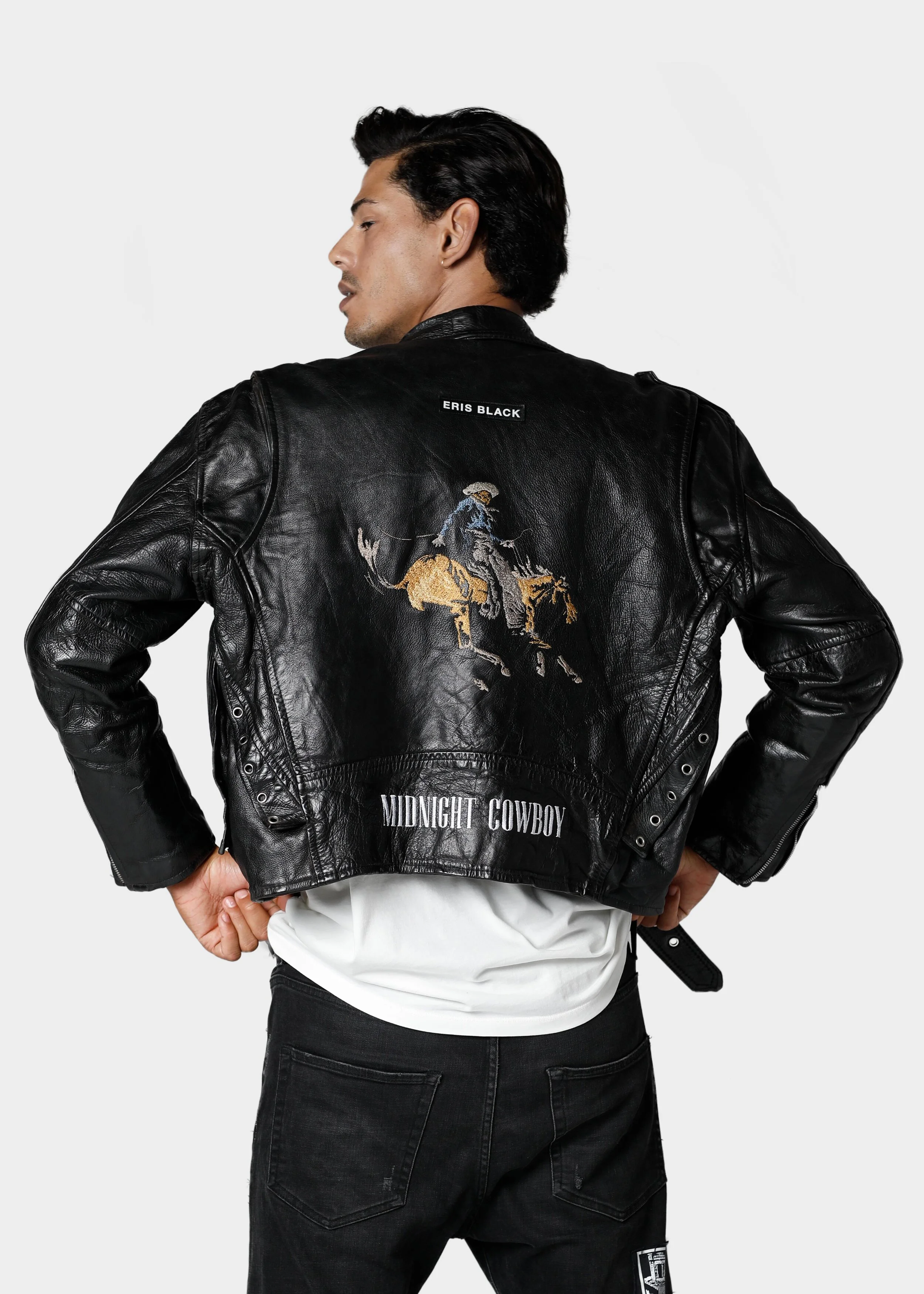 black cowboy jacket