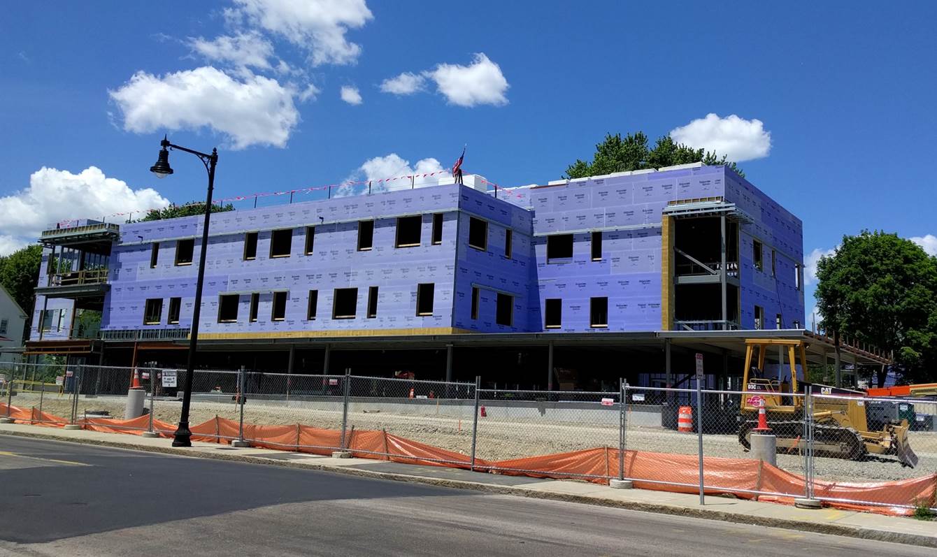Sheathing Nears Completion