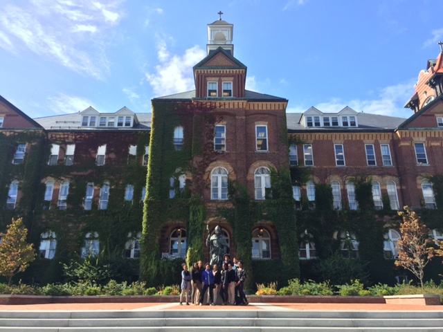 College trips, such as this trip to Saint Anselm College, were a core component of college prep activities.