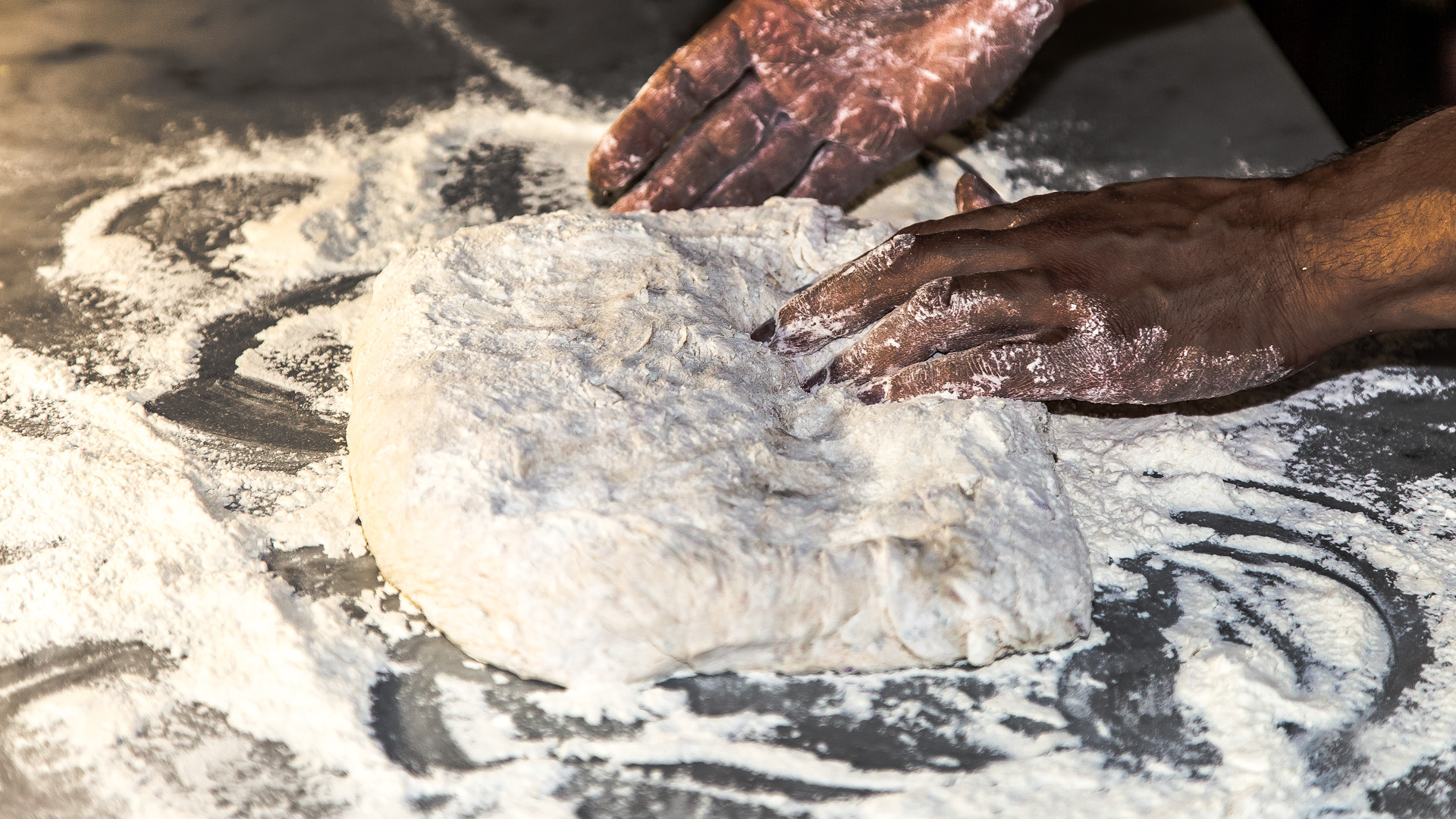 Giving form to focaccia