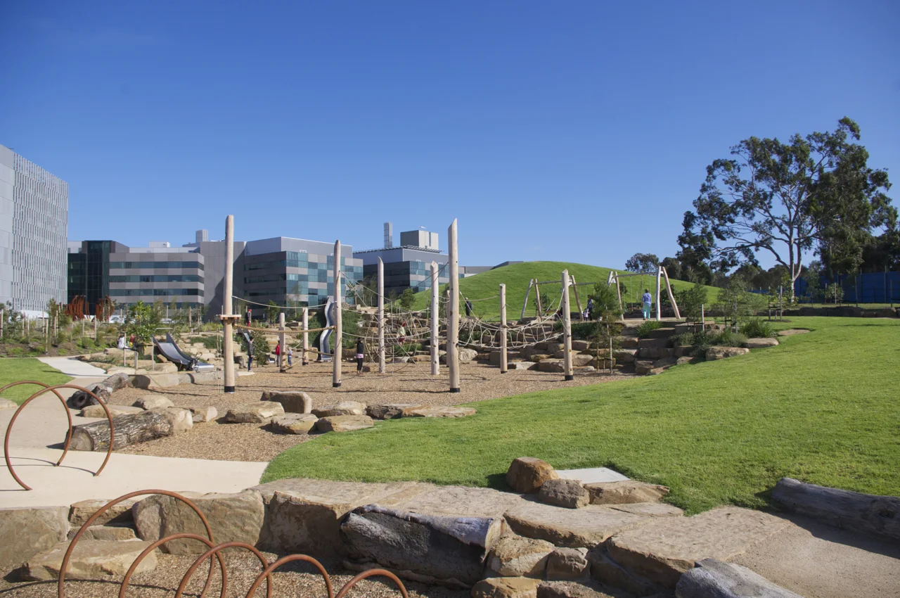 Royal Park Nature Play Playground