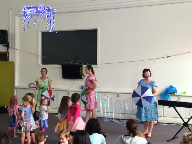  Musical Sprouts singing Mary Poppins' Supercalifragilisticexpialidocious song