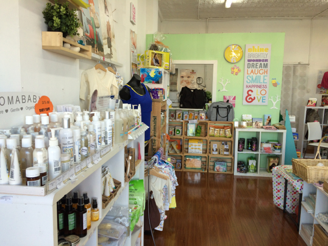 Left side of the store