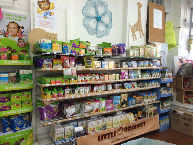 Right side of the store