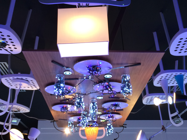 Dining room ceiling