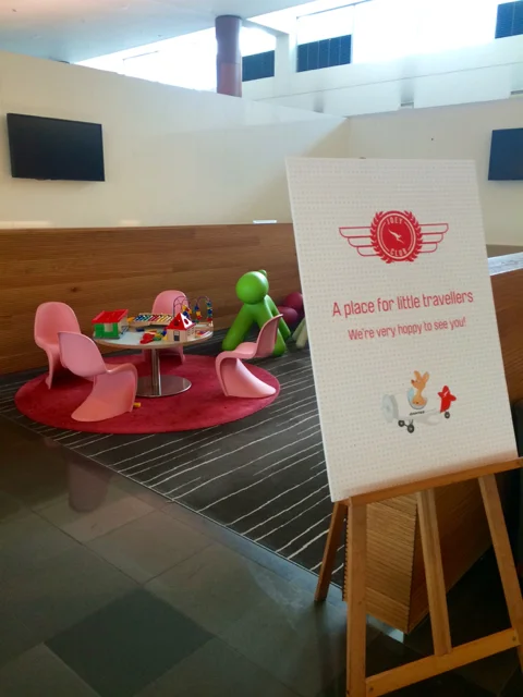 Sydney Qantas Lounge Kids Zone