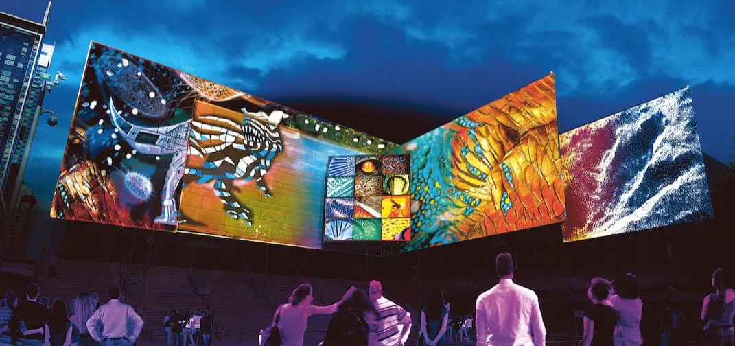 WildLight - The Bio-Kinetic City - Chatswood - Vivid Sydney 2016 - photo credit: Vivid Sydney Website 2016