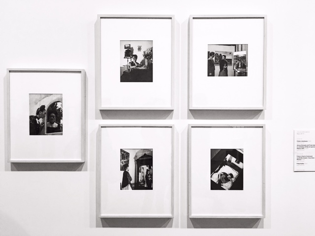 Frida Kahlo - various photographs from the exhibition's photographers - photo @busycitykids