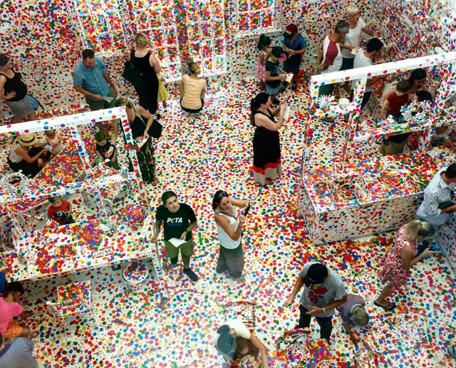 Photo credit: @busycitkids - Obliteration Room QAGOMA