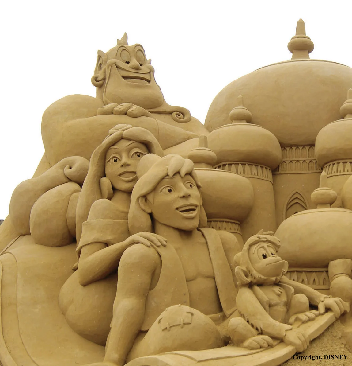 Aladdin and The Arabian Tales - Sand Sculpting Australia - Info - Melbourne