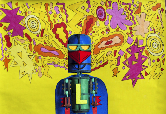 Laser Beak Man - Arts Centre Melbourne