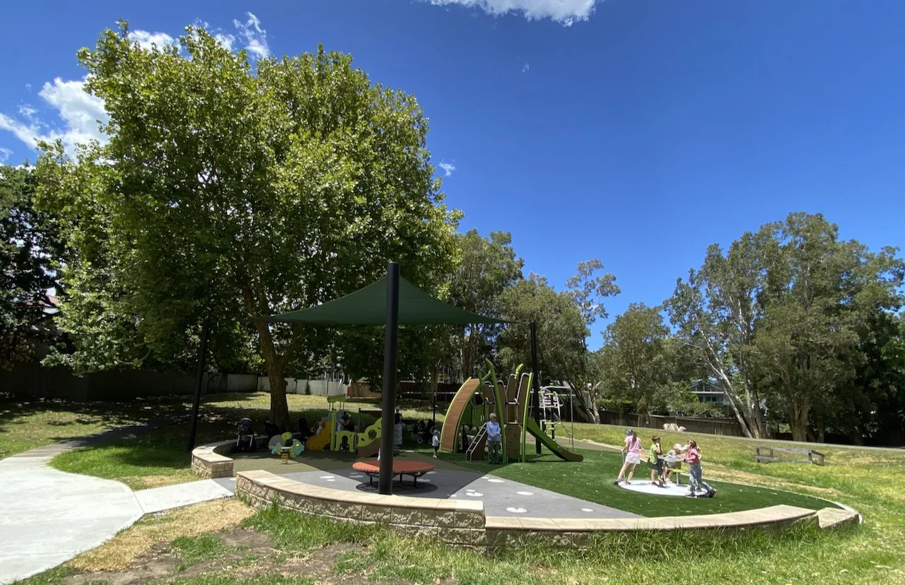 Jacka Park Playground in Freshwater Sydney