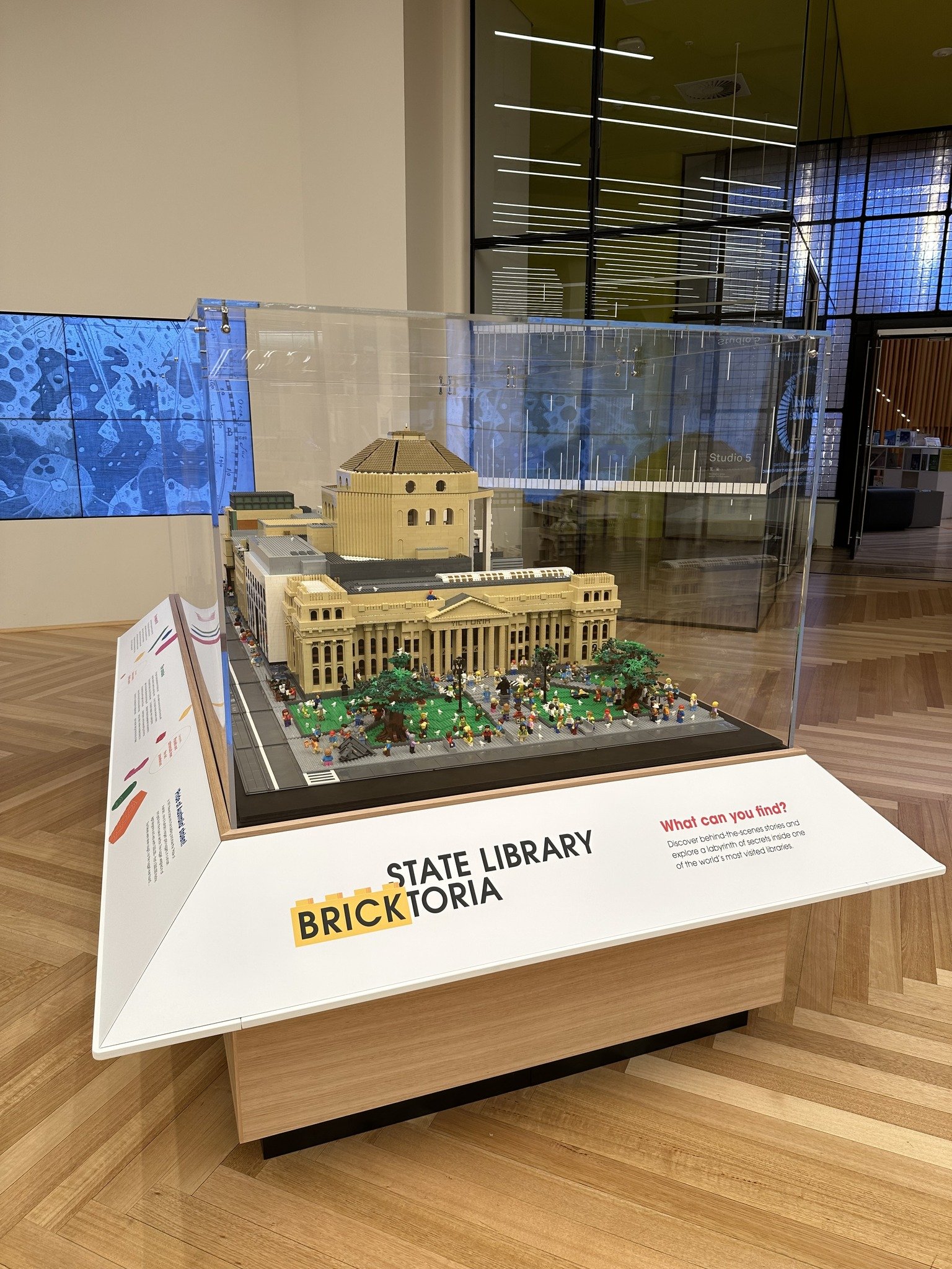 State Library Bricktoria at the State Library of Victoria