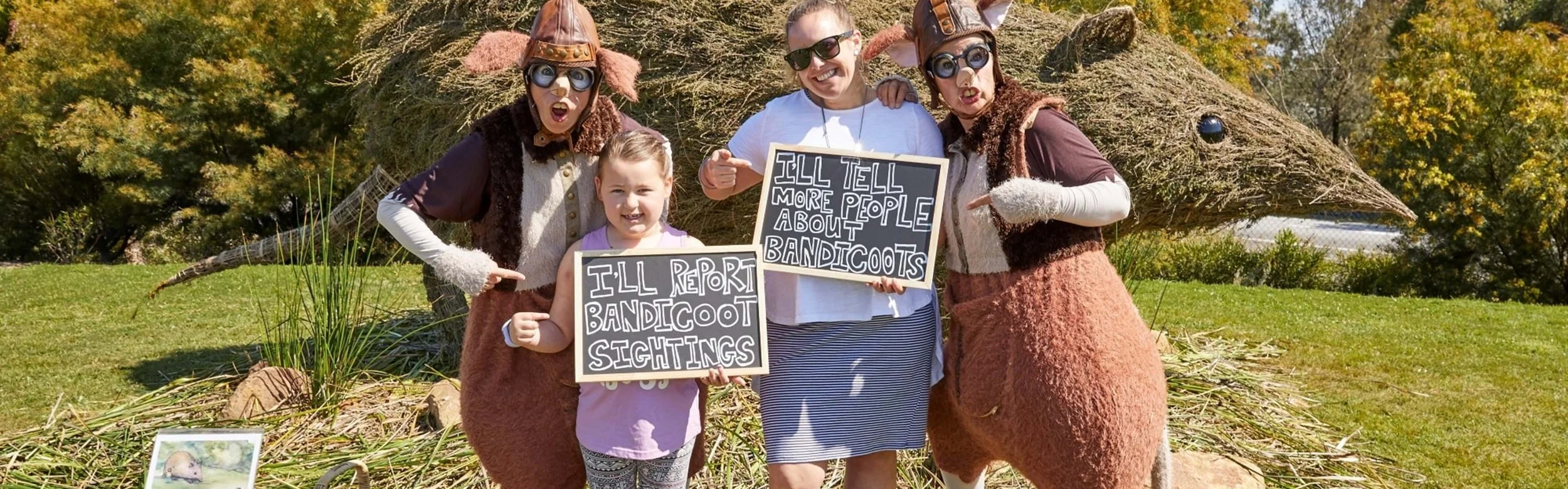 Big Bandicoot Backyard at Royal Botanic Gardens Cranbourne (Free)