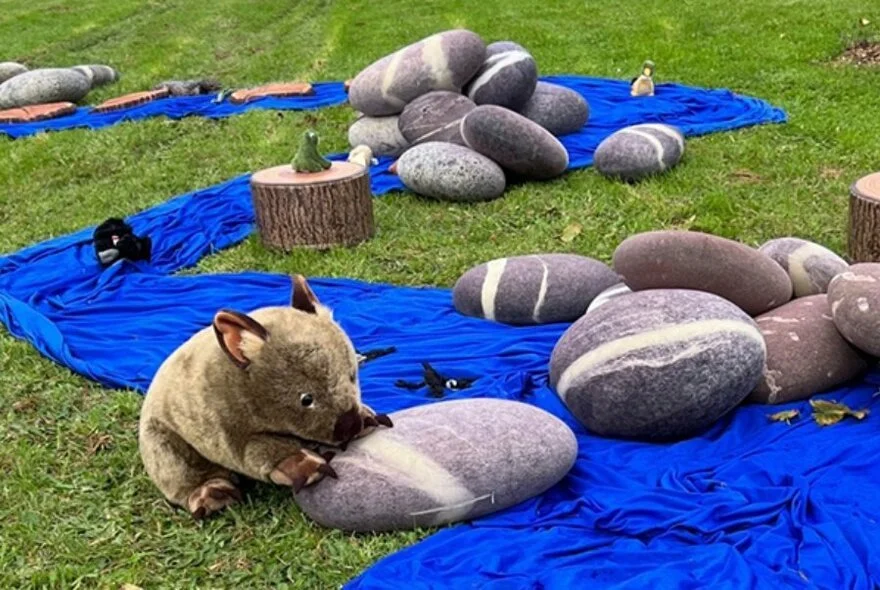 Trash with a Porpoise at the Edge, Fed Square (Free)