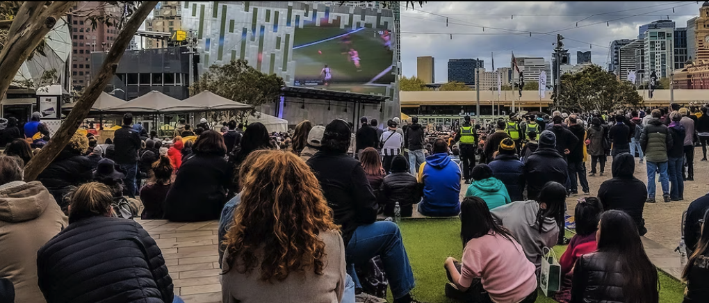 AFL Grand Final on the Big Screen at Fed Square